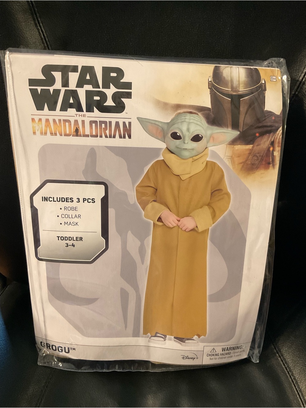 Disney Grogu Toddler Costume - Green and Tan